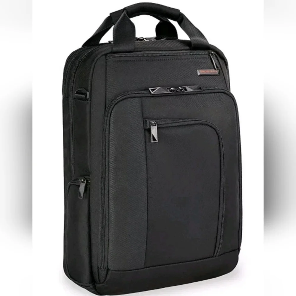 Briggs & Riley VB202-4 Relay Convertible Brief Backpack Black - Picture 1 of 11